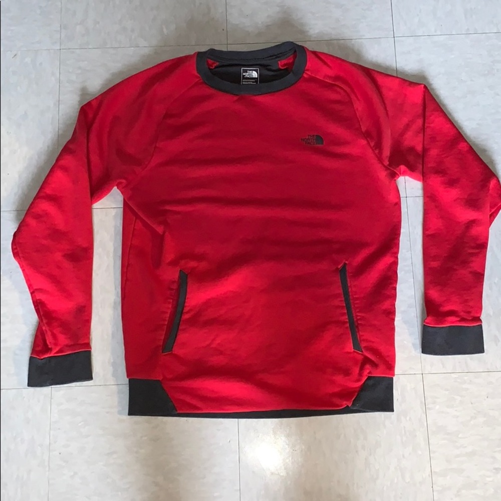 Small Northface red crew neck